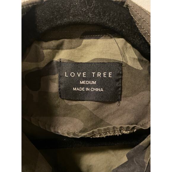 Love Tree Camouflage Utility Anorak Jacket-Size M - Picture 9 of 9